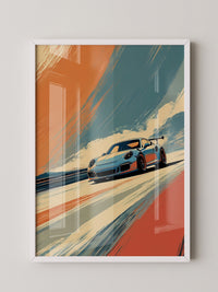 Porsche Fahrt Dynamische Farben