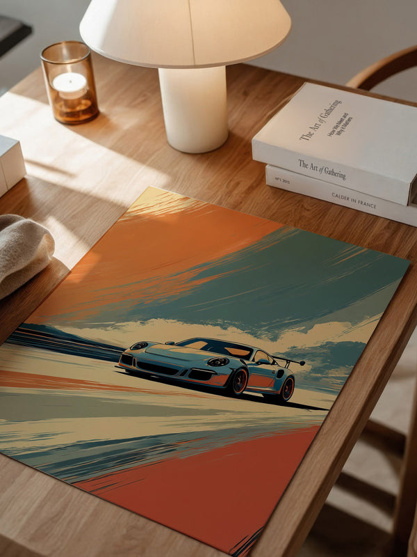 Porsche Fahrt Dynamische Farben