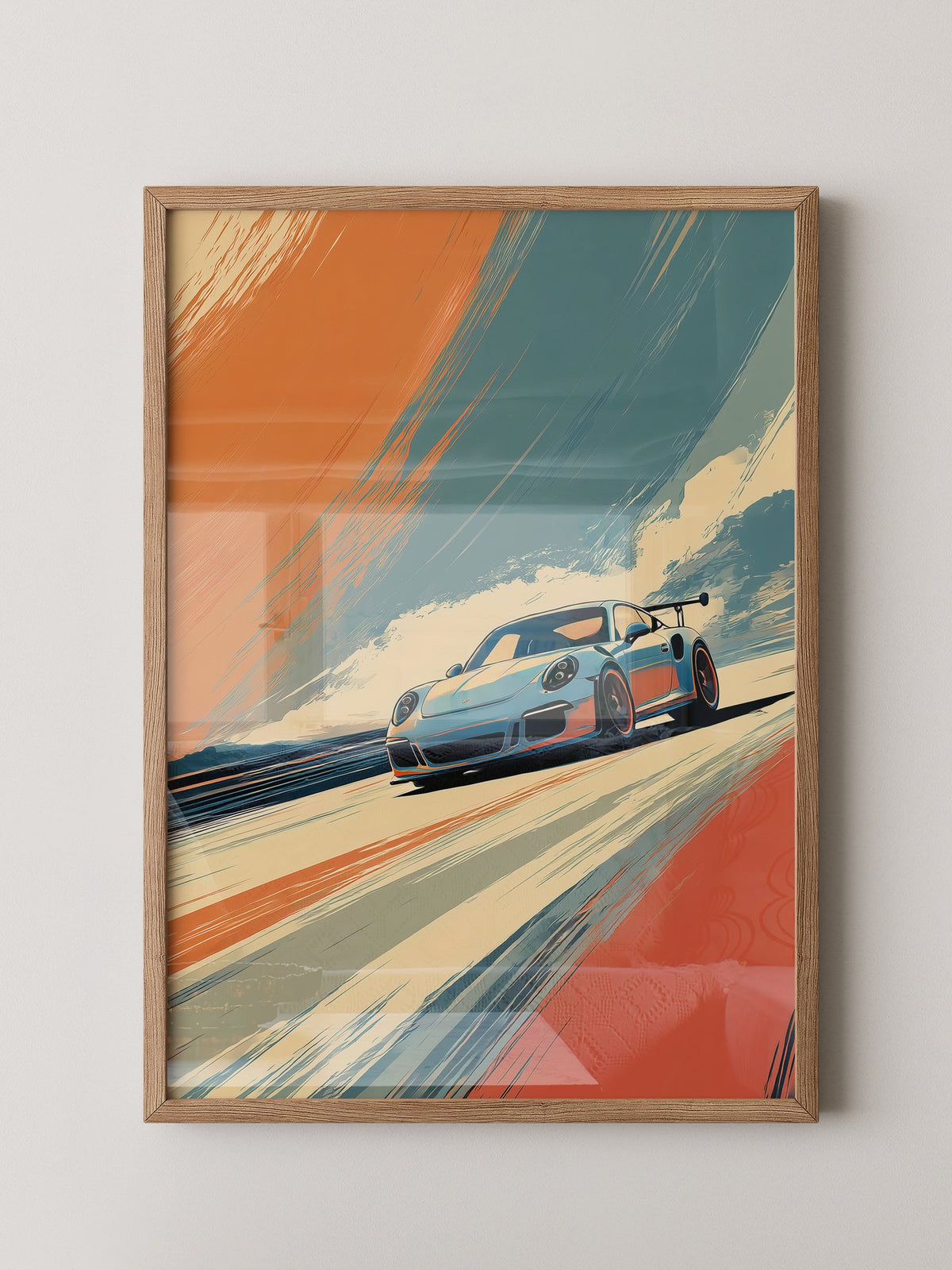 Porsche Fahrt Dynamische Farben