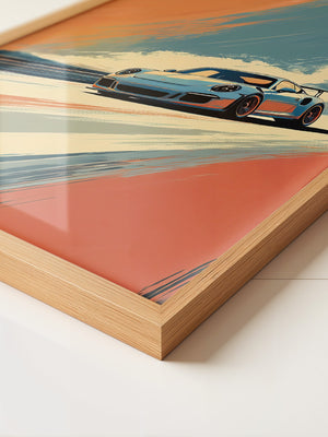Porsche Fahrt Dynamische Farben