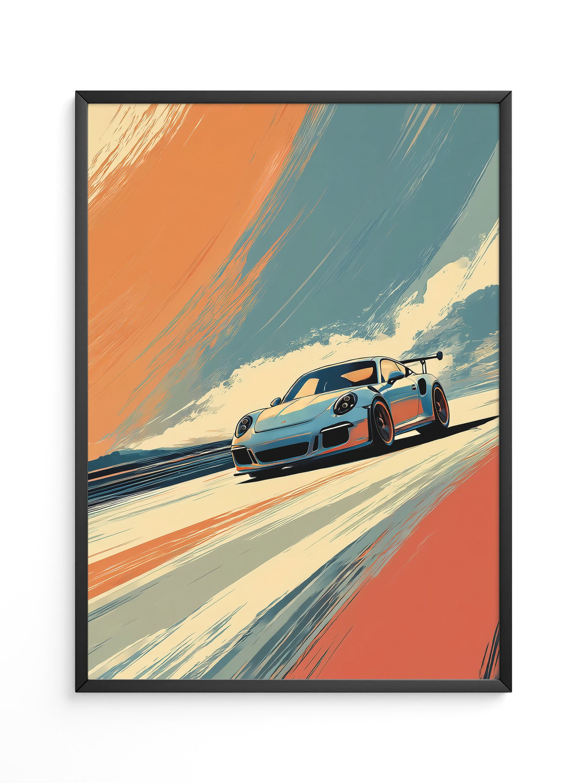 Porsche Fahrt Dynamische Farben