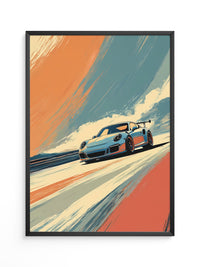 Porsche Fahrt Dynamische Farben