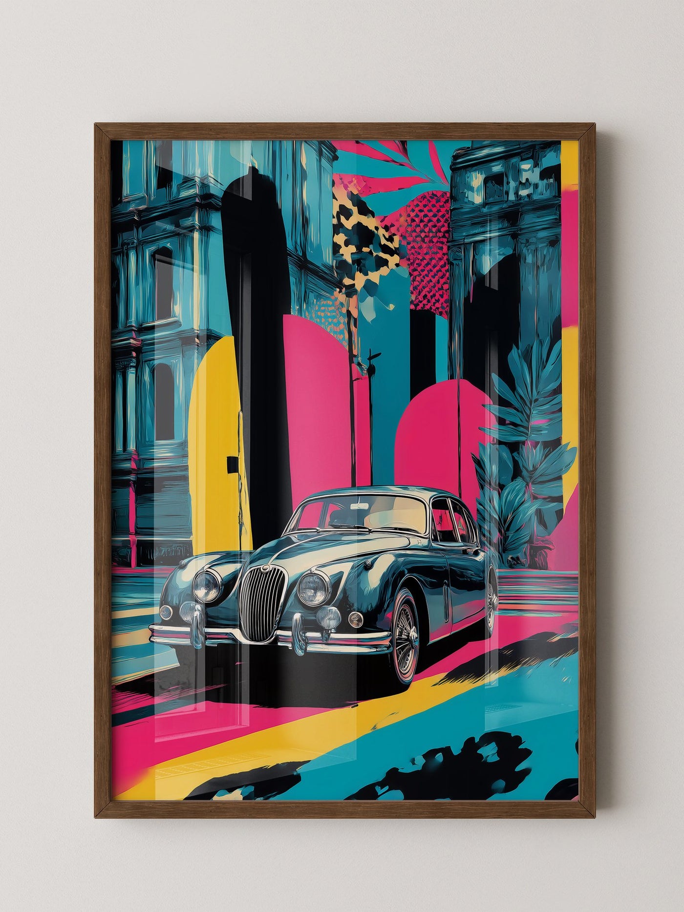 Klassiker Auto Retro Pop-Art