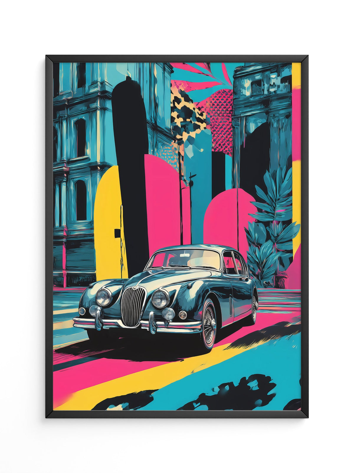 Klassiker Auto Retro Pop-Art