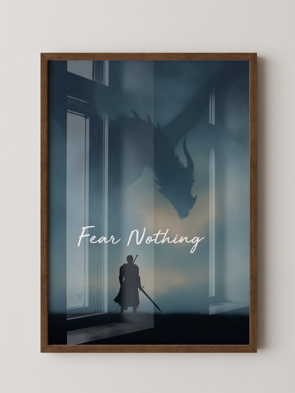 Drachen Silhouette Nebelstimmung