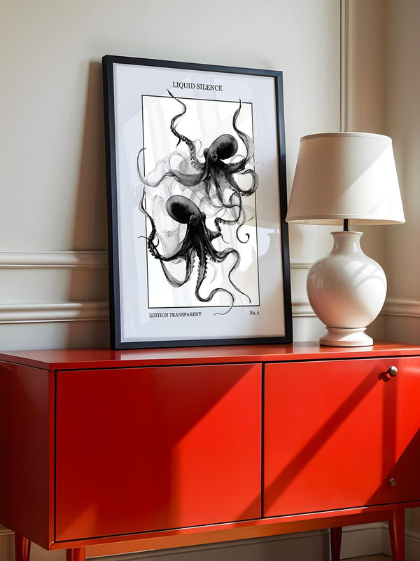 Tintenfische Filigran S/W