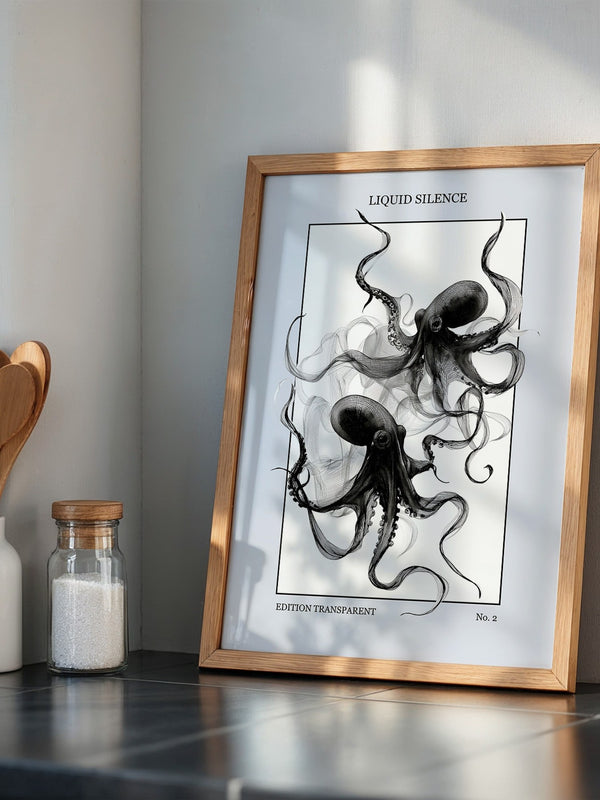 Tintenfische Filigran S/W