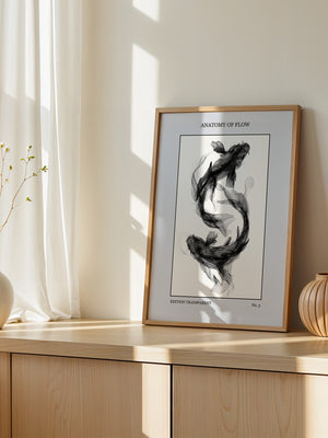 Transparenter Fischfluss