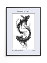 Transparenter Fischfluss