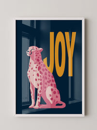 Leopardenfreude Pink Retro