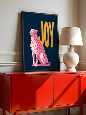 Leopardenfreude Pink Retro