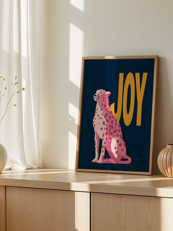 Leopardenfreude Pink Retro