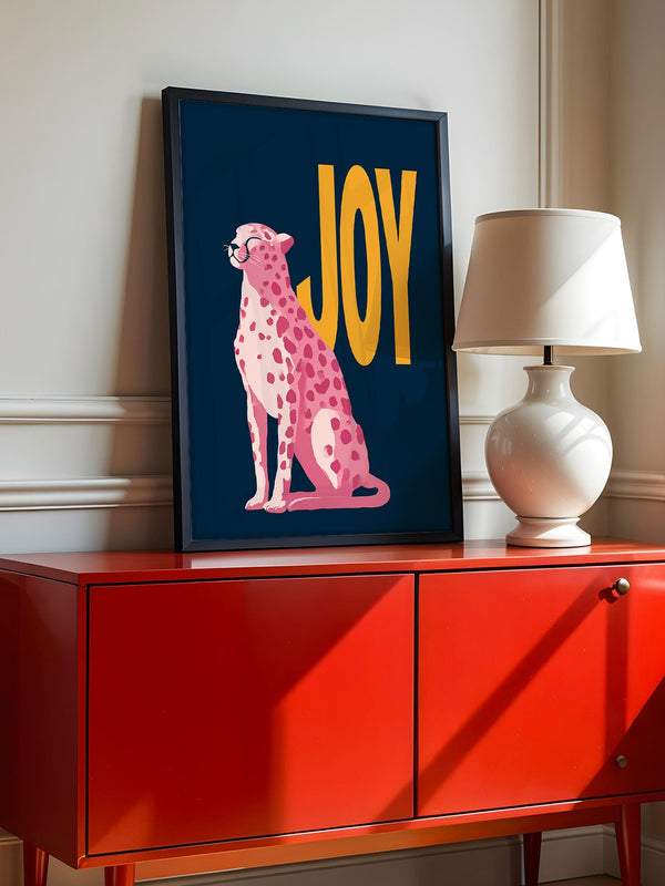 Leopardenfreude Pink Retro