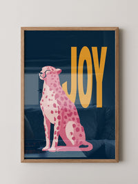 Leopardenfreude Pink Retro