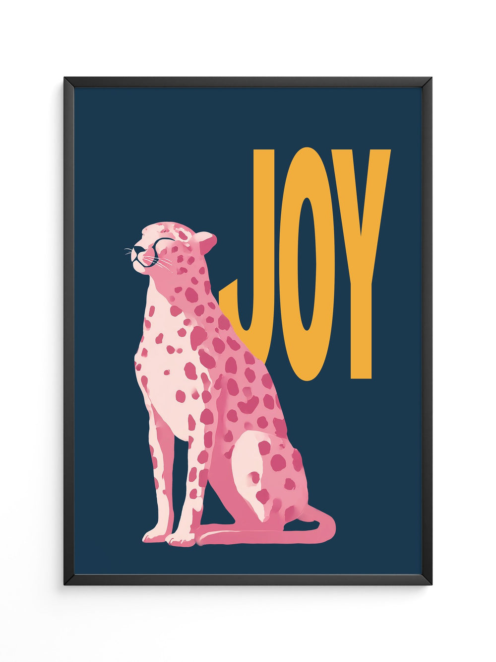 Leopardenfreude Pink Retro