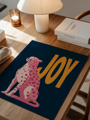 Leopardenfreude Pink Retro