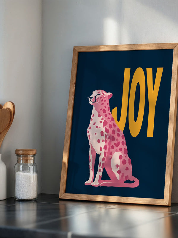 Leopardenfreude Pink Retro