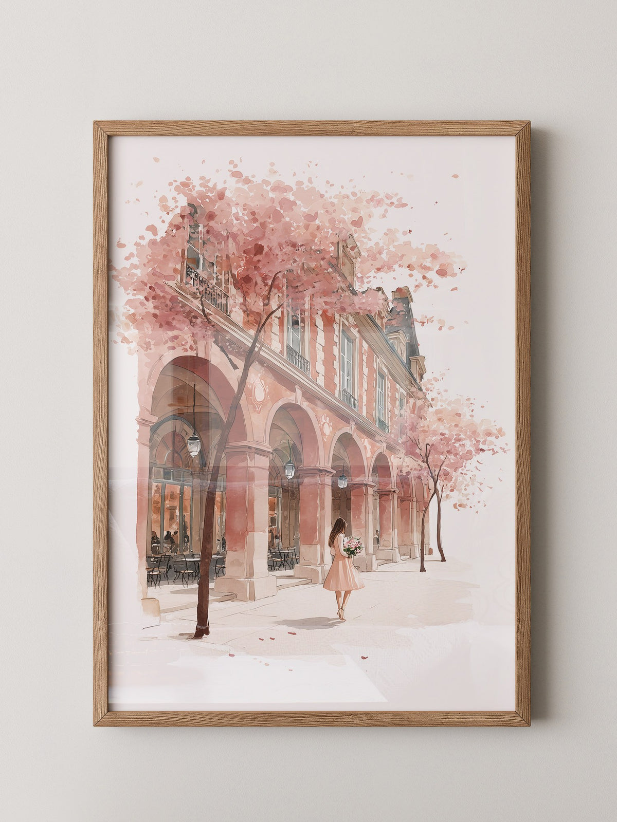 Blütenallee Pastell Romantik