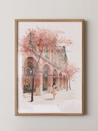 Blütenallee Pastell Romantik