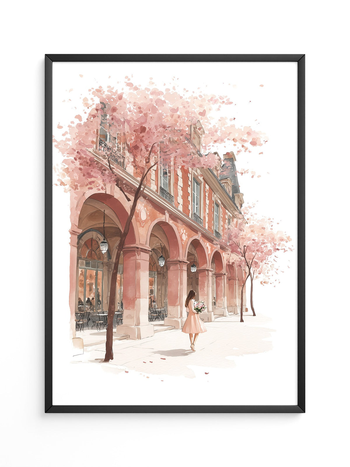 Blütenallee Pastell Romantik