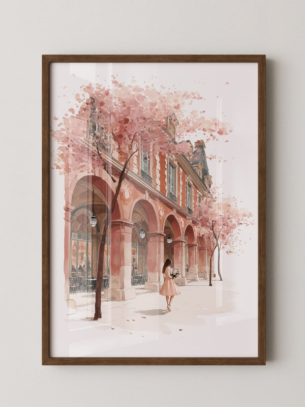 Blütenallee Pastell Romantik