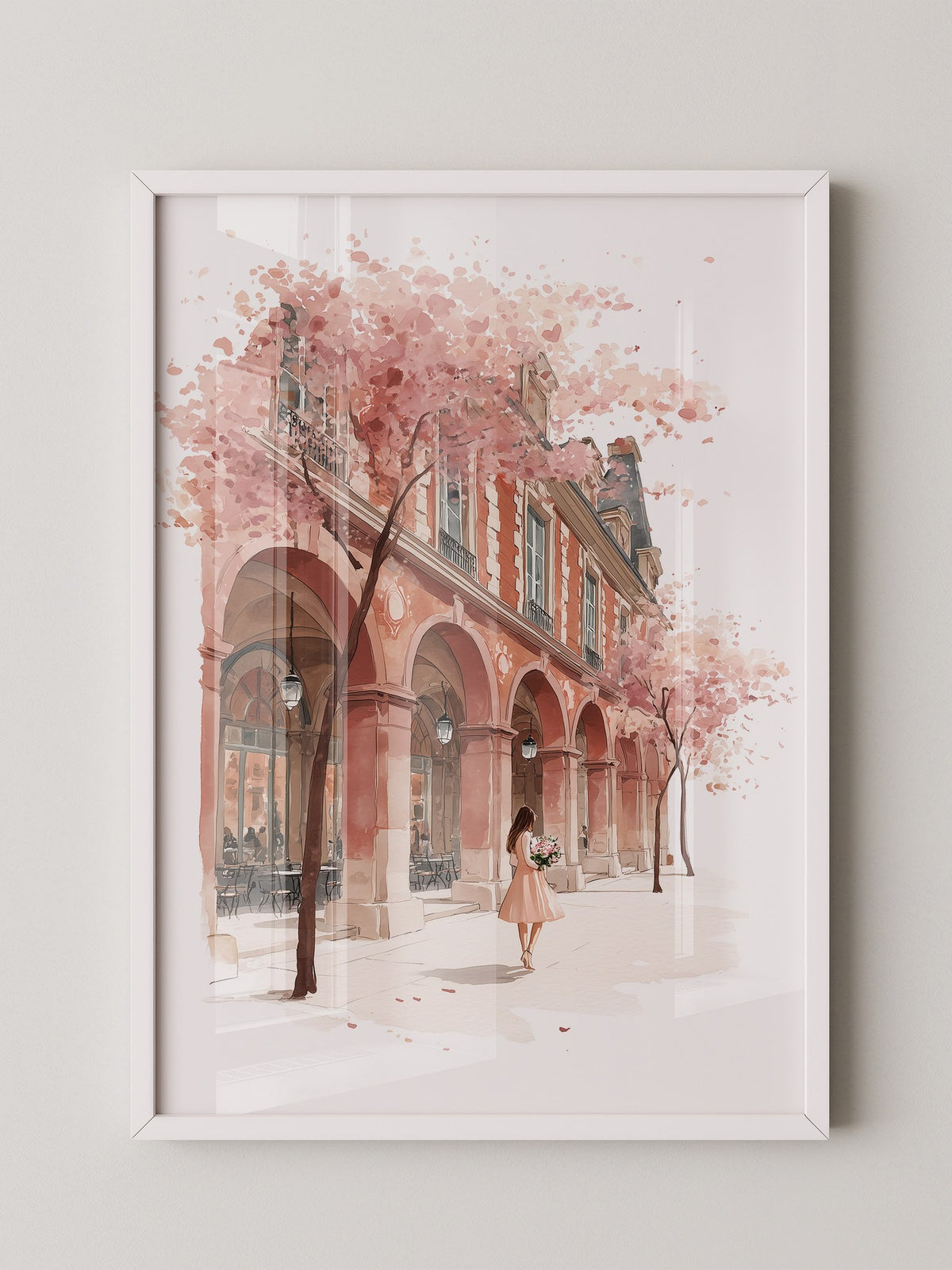 Blütenallee Pastell Romantik