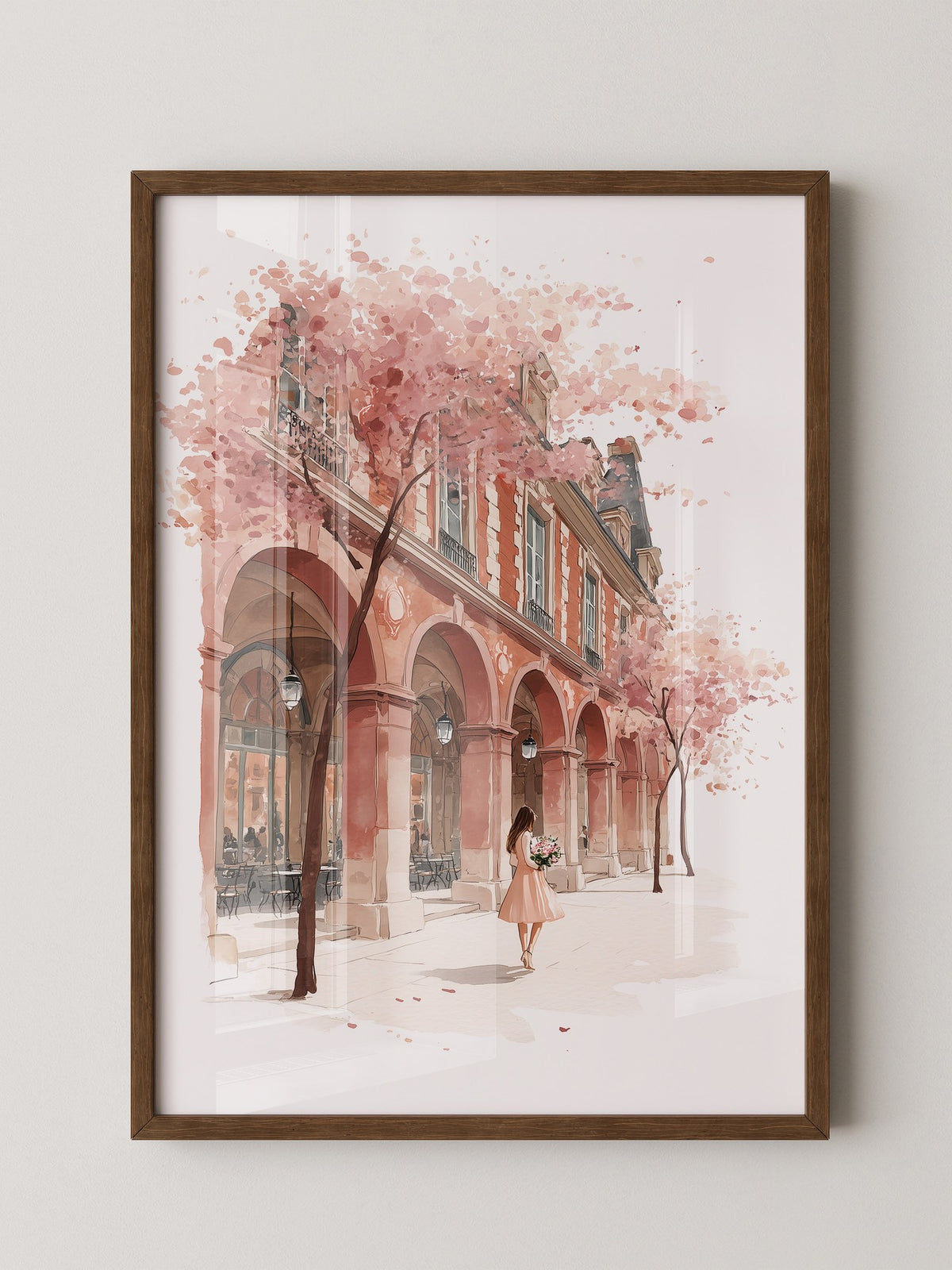 Blütenallee Pastell Romantik