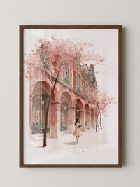 Blütenallee Pastell Romantik