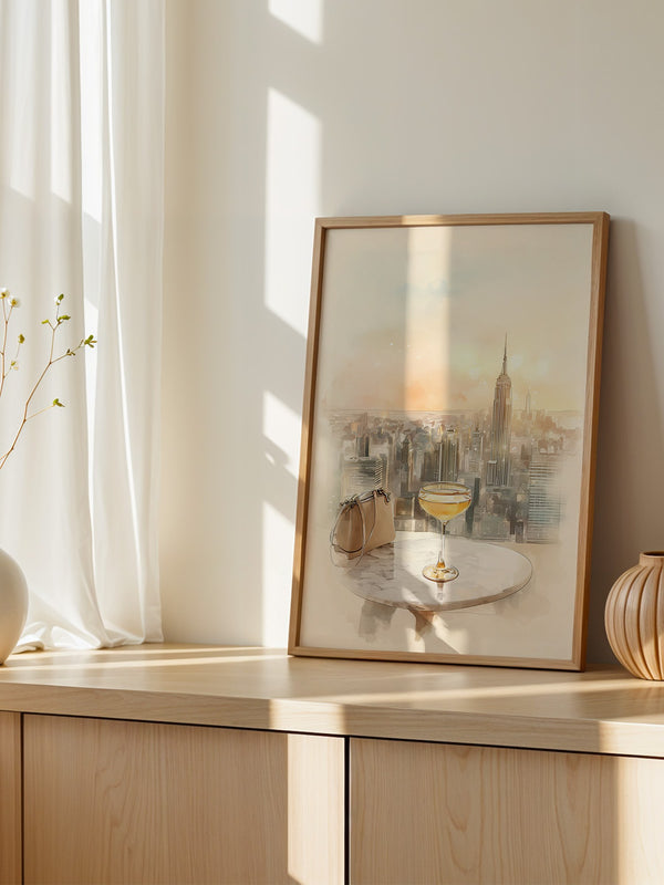 Cocktail Skyline Pastell
