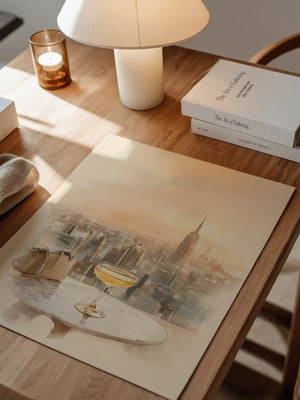 Cocktail Skyline Pastell