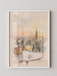 Cocktail Skyline Pastell