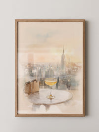 Cocktail Skyline Pastell