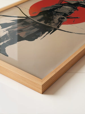 Samurai Rüstung Rot Japanisch