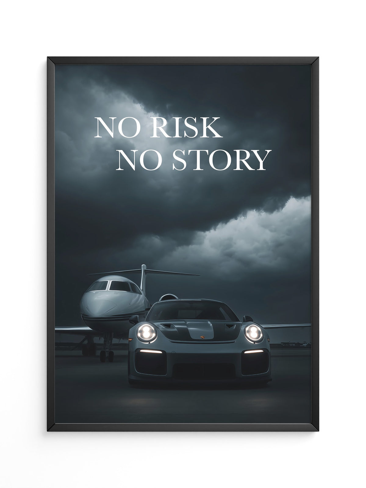 Porsche Jet Gewitterstimmung