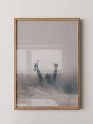 Nebel Silhouette Flasche Stimmung