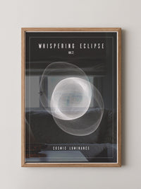 Kosmische Linien Abstrakt Schwarzweiß