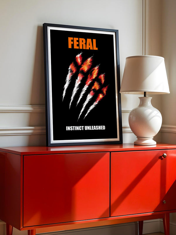 Kratzspuren Rot Schwarz Kontrast