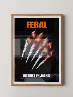 Kratzspuren Rot Schwarz Kontrast