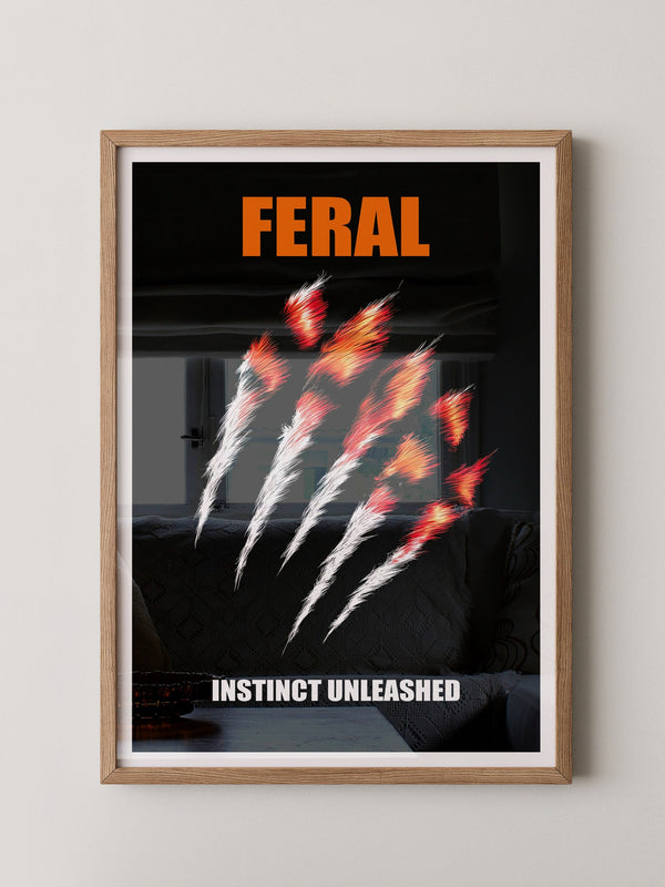 Kratzspuren Rot Schwarz Kontrast