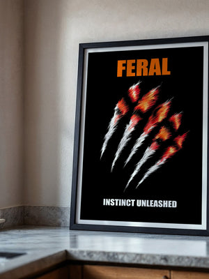 Kratzspuren Rot Schwarz Kontrast