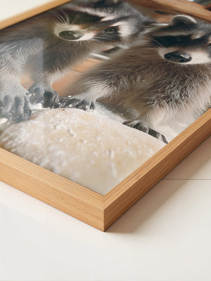 Waschbären Mehl Backspaß