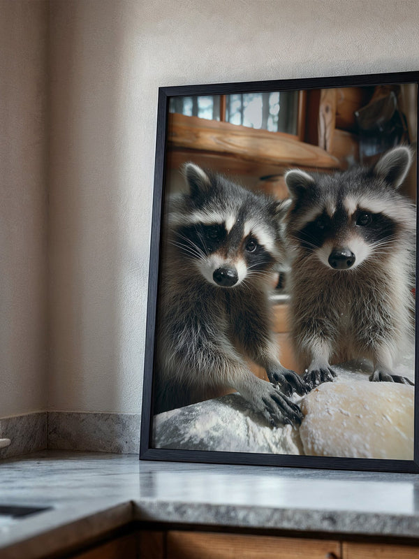 Waschbären Mehl Backspaß