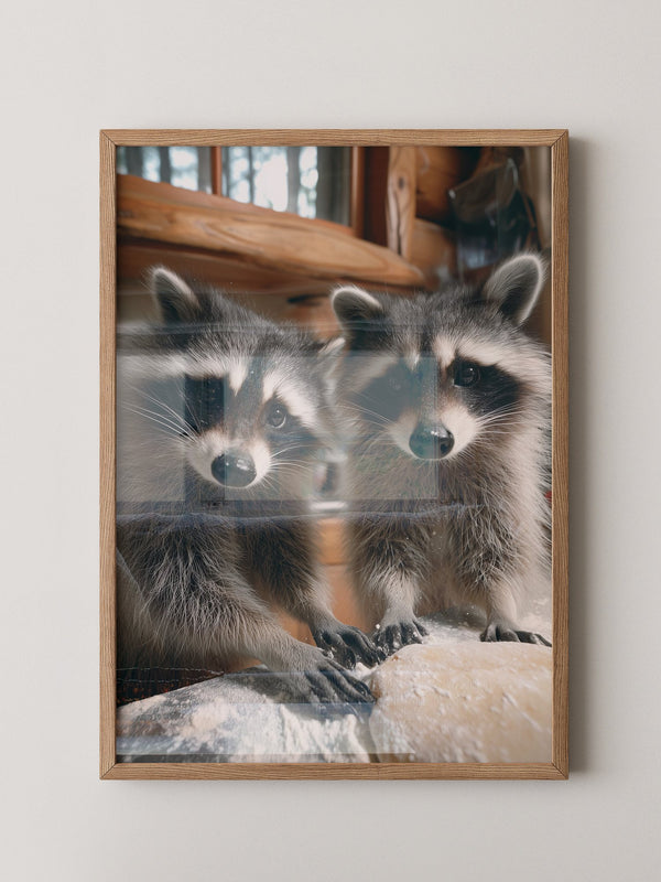 Waschbären Mehl Backspaß