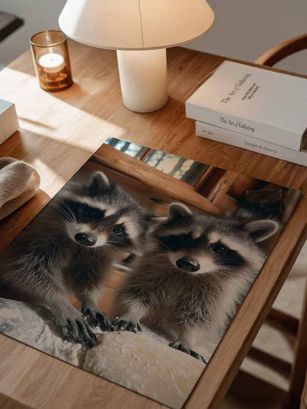 Waschbären Mehl Backspaß