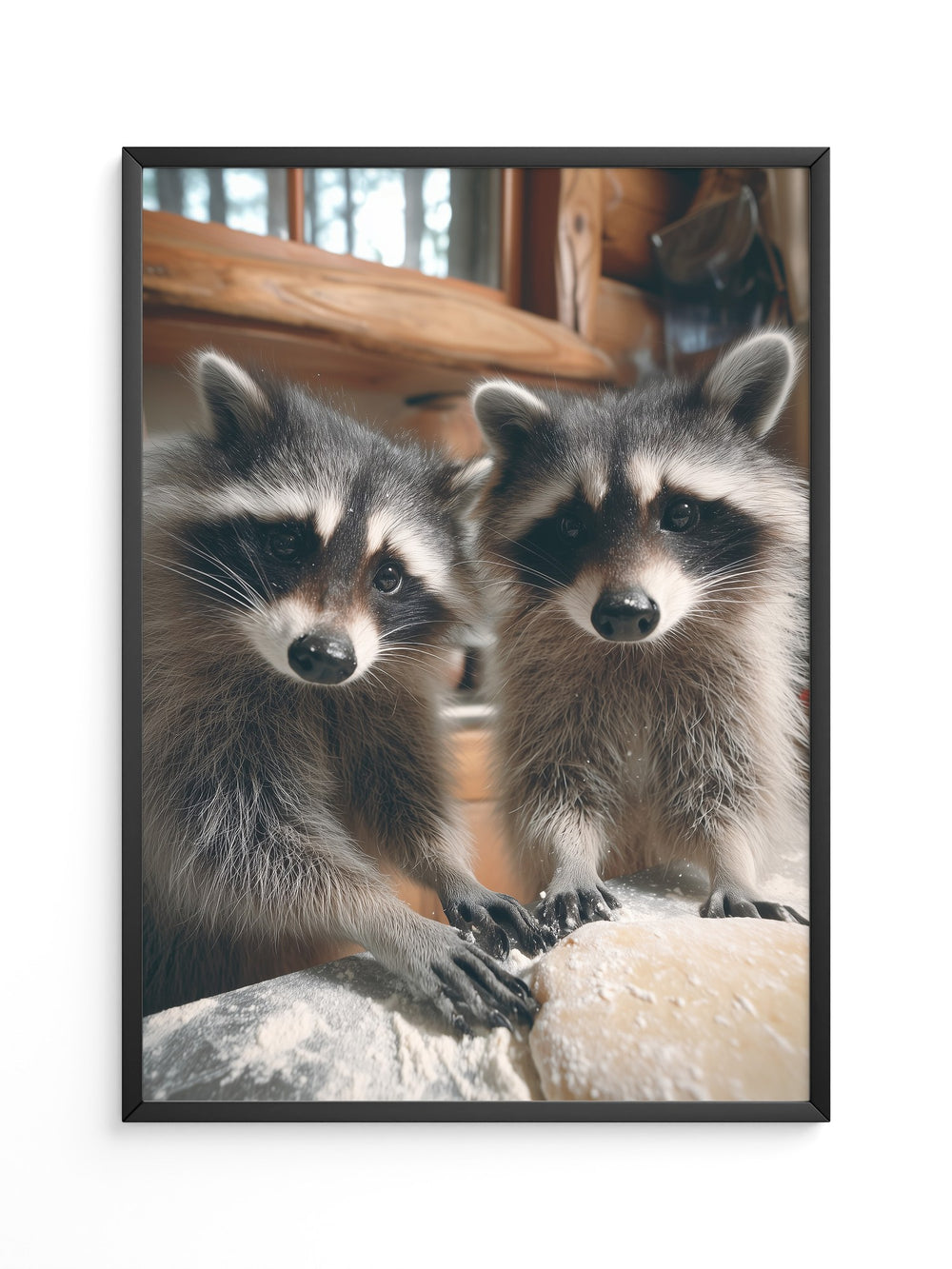 Waschbären Mehl Backspaß