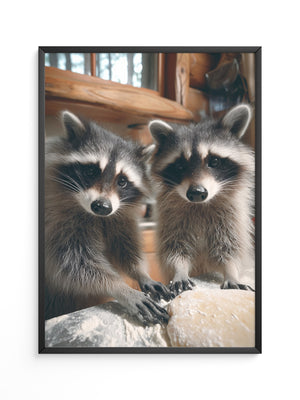 Waschbären Mehl Backspaß