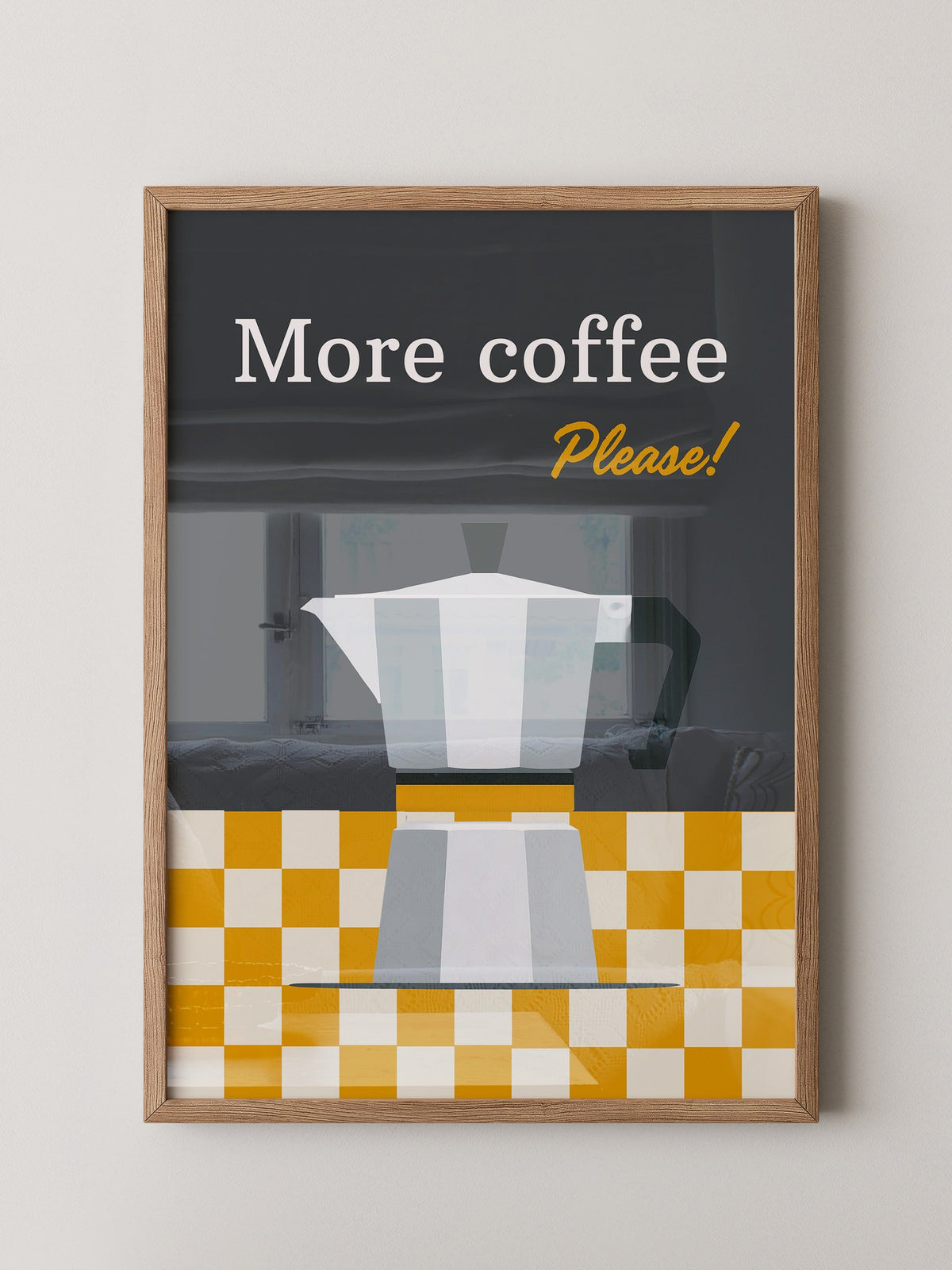 Mokkakanne Retro Karo-Design
