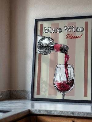 Weinglas Rotwein Zeichnung