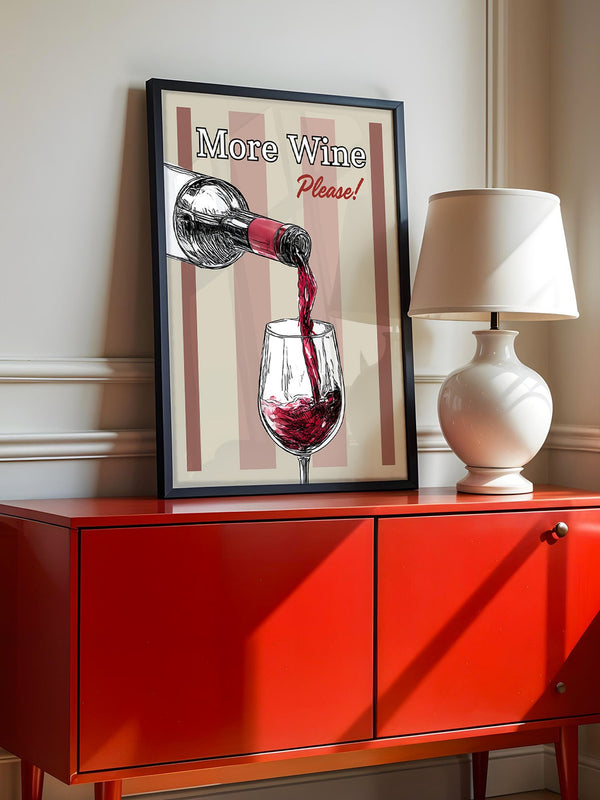 Weinglas Rotwein Zeichnung