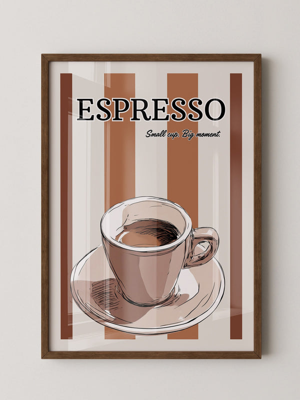 Espresso Tasse Retro Stil